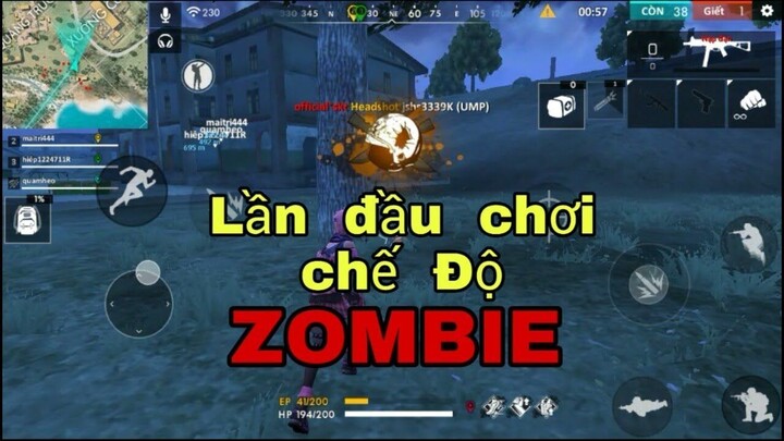 [ Official skt ] Free fire  Lần  Đầu  Chơi  Chế  Độ  Mới  ZOMBIE