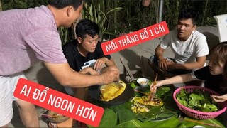 Cùng bạn thân Khương Dừa và Phong Tôm tranh tài đổ bánh xèo Miền Tây ai đổ ngon hơn