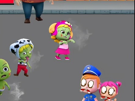 Siapa yang akan menyelamatkan zombie kecil ini?