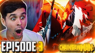 "DENJI WANTS IT" CHAINSAW MAN EPISODE 3 REACTION!