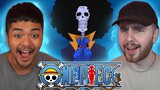 BROOK THE SKELETON IS SOMETHING ELSE! - One Piece Episode 326, 337 & 338 REACTION + REVIEW!