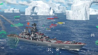 Modern Warships: the most use ship in online match RF PYOTR VELIKIY.