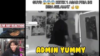 hitzeed ch ketika melihat admin yami...
