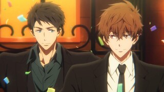 Pada penampilan tim penjahat beranggotakan Free, sebuah pesta visual dari KyoAni