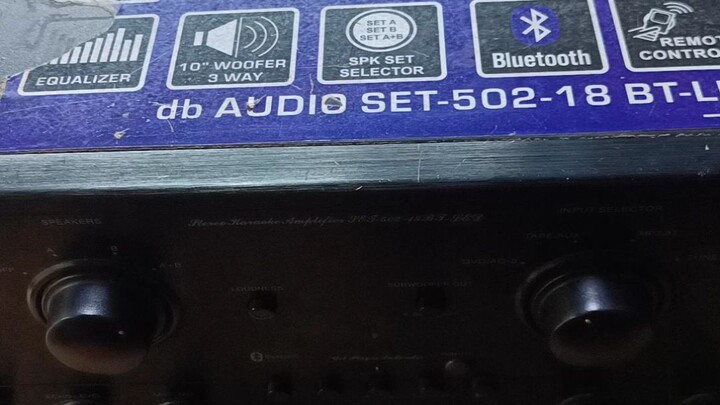 db audio amplifier repair