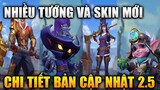 [LMHT Tốc Chiến] Chi Tiết Cập Nhật 2.5 Tướng Mới Jayce, Caitlyn, Veigar Cùng Nhiều Trang Phục Mới