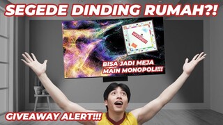 BELI TV BARU BUAT GAMING ROOM!!! GIVEAWAY ALERT!!!