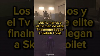 Los humanos llegan a Skibidi Toilet #skibiditoilet #skibidi #cameraman #roblox #viral