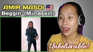 Måneskin- Beggin' ( Cover by Amir Masdi) || First time reaction