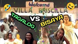 BISAYA TAGALOG CHALLENGE|NATATAWA AKO SA KANILA HAHA