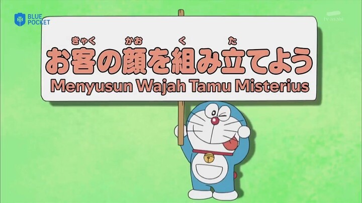 Doraemon Bahasa Indonesia Terbaru "Menyusun Wajah Tamu Misterius"