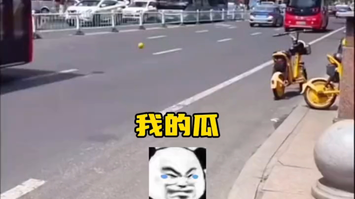 刚买的瓜就这样离我而去啦！