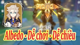 [Damper] Albedo Build Showcase - Đánh giá sau 2 tuần cảm nhận: Dễ như Albedo :))) | Genshin Impact