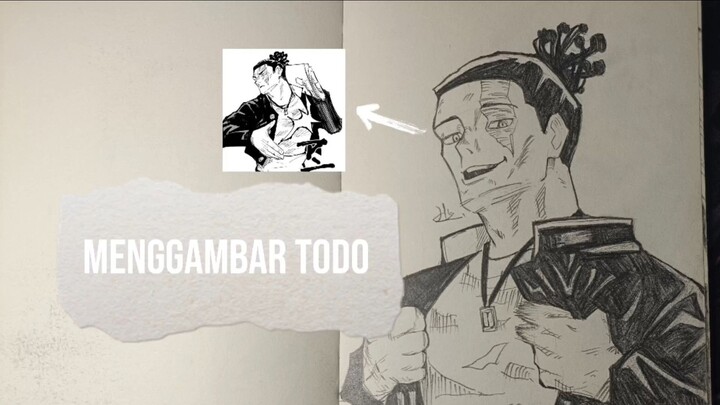 Menggambar Todo | Jujutsu Kaisen