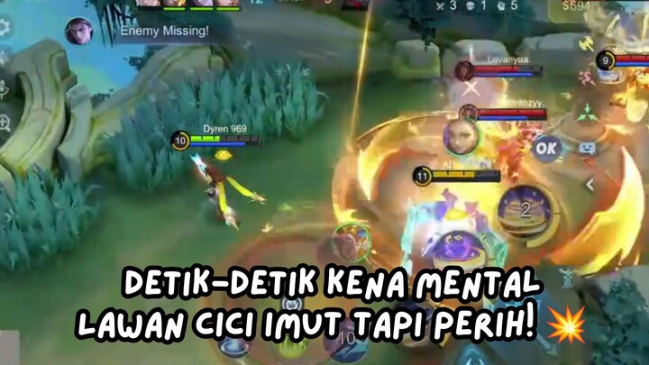 Detik-Detik Kena Mental Lawan Cici Imut Tapi Perih! 💥