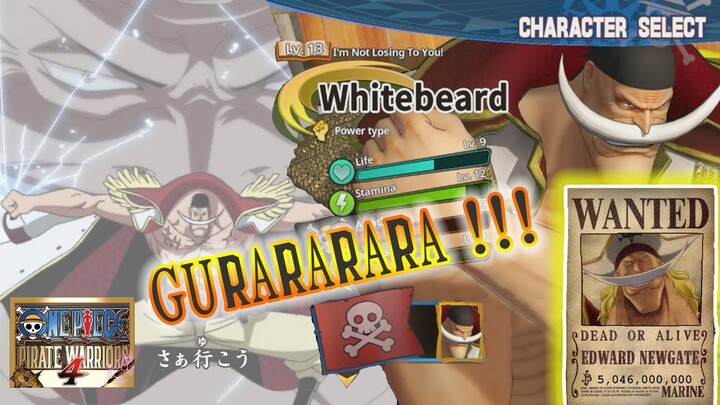 BERGETAR TERUS PAKAI SHIROHIGE GURARARARA !!! - One Piece Pirate Warriors 4 (Hard Mode)