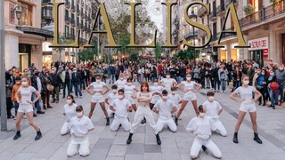[Hàng trăm người tụ tập tại Barcelona EST để xem LALISA][4K]LISA _ LALISA - Bản cover vũ đạo của EST
