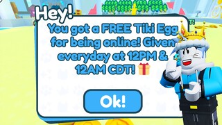 Egg Exclusive Gratis Ini Kalian Bisa Beli Pet Titanic !! Cara Dapat Tiki Egg Di Pet Simulator X