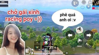 PUBG Mobile - Trà Trộn Gặp Bạn Nữ Có Giọng Nói Ngọt | Pha Bốc Đầu Xe Khiến Bạn Nữ Thích Thú :))