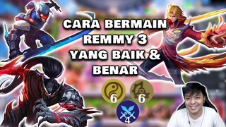 CARA BERMAIN AGRESIVE MENGGUNAKAN REMMY 3 !! MAGIC CHESS INDONESIA