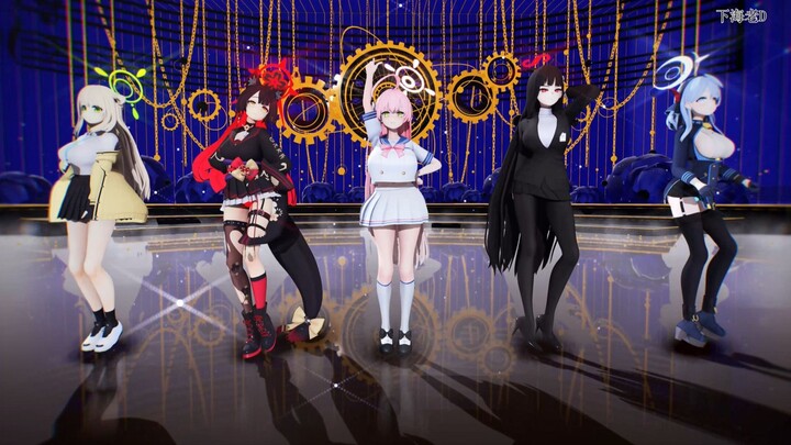 【蔚蓝档案MMD】进来看圣光 -- STEP