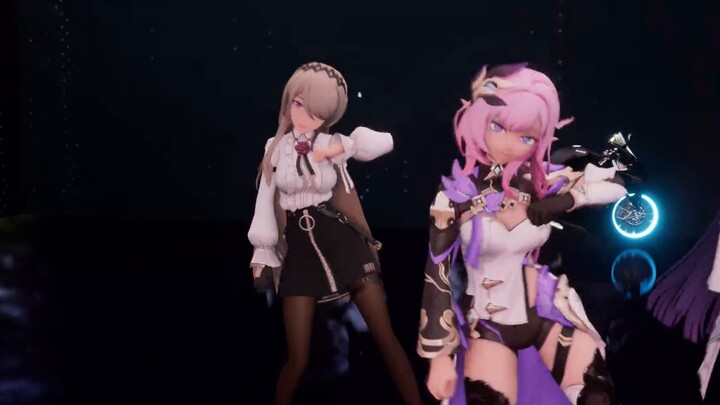 [Honkai Impact Three MMD] The three sexiest women in Honkai Impact dance, do you like it? [The Baddest-kda]