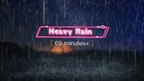 Asmr rain sound | Heavy rain for sleep