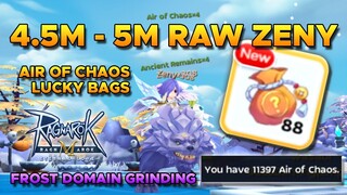 HIGH RAW ZENY FARMING (4.5M - 5M ZENY) - RAGNAROK MOBILE