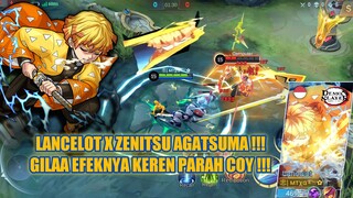 LANCELOT X ZENITSU AGATSUMA !!! JADI MAKIN BETAH MAIN LANCELOT !!