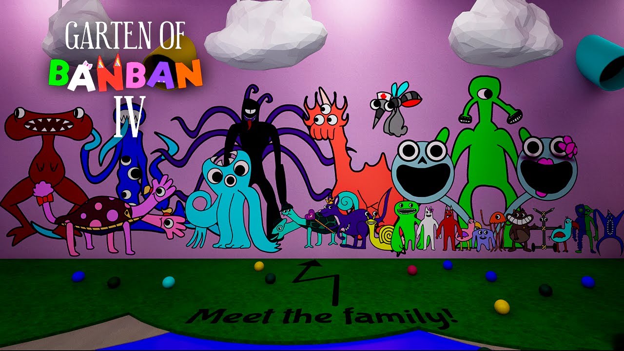 NEW GAME!!! Garten of Banban 6 All NEW Bosses + ENDING Full Gameplay in  2023