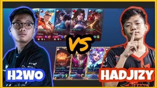 H2WO VS HADJIZY | 5 VS 5 RANK GAME | MOBILE LEGENDS BANG BANG!