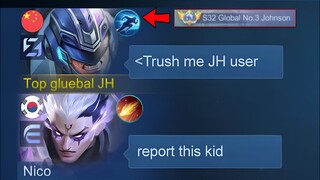 WHEN GLOBAL JOHNSON PRANK in SOLO EPIC!!🤣(then showing my real badge)