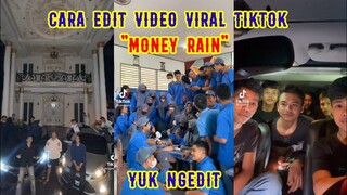 CARA EDIT VIDEO TRANSISI ANAK SEKOLAH DAN DIATAS MOBIL LAGU MONEY RAIN YANG LAGI VIRAL TIKTOK