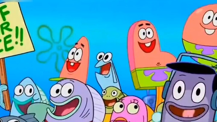 My friends from Bikini Bottom and I finally edited a complete version
