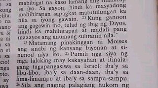 Pang Araw Araw na Talata.               Exodus 18:24-27