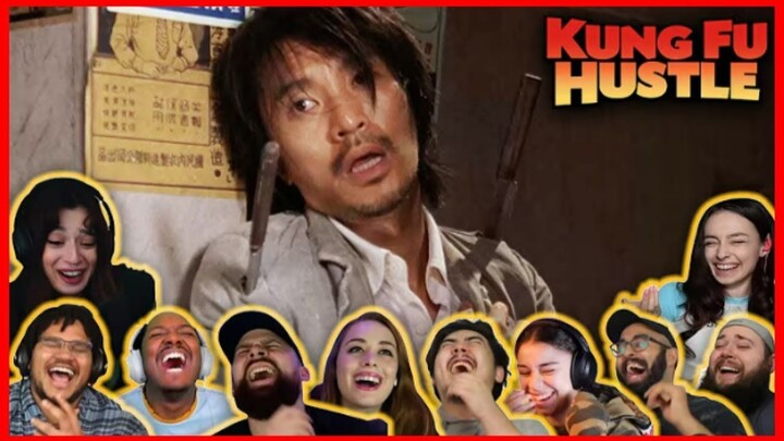 Kung Fu Hustles Knife Throwing Scene is hillarious Reaction Mashup