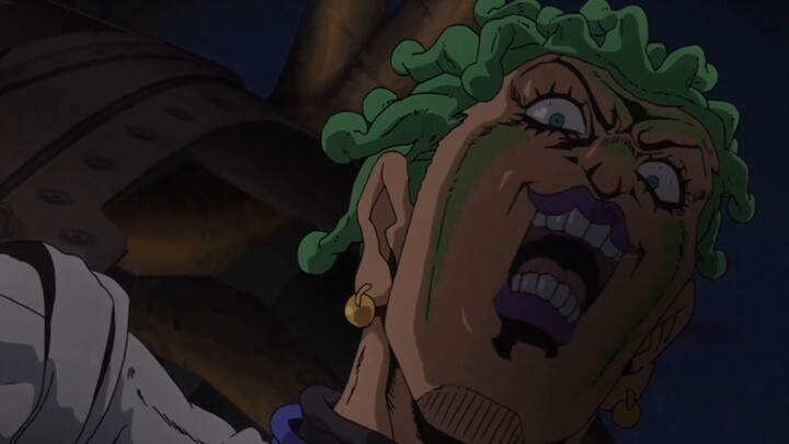 Scumbags should stay in the trash can! "JOJO Golden Wind"