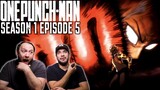 "Probably one of the BEST MOMENTS" - ONE PUNCH MAN: S1 EP5 | REACTION