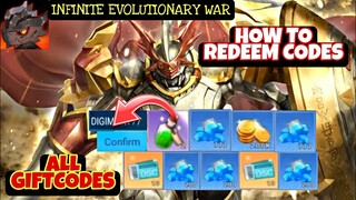 Infinite Evolutionary War All 5 Giftcode - How to Redeem Code // Infinite Evolutionary War Free Code