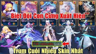 [Gcaothu] Biệt đội con cưng khiến địch phát hoảng vì quá giàu - Trùm cuối nhiều skin nhất xuất hiện