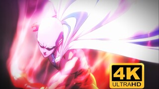 [𝟒𝐊𝟔𝟎𝐅𝐏𝐒] Đỉnh cao của bức tranh One-Punch Man! Cắt bỏ tất cả đoạn hội thoại giữa Saitama và Boros! 