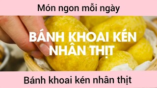 Bánh khoai kén nhân thịt