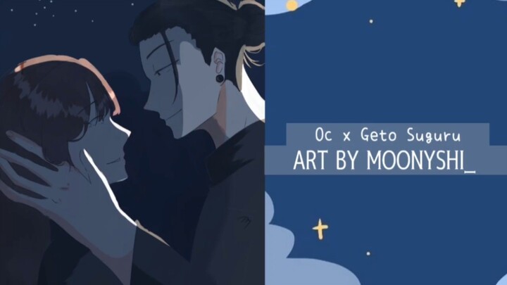 Menggambar OC x suguru geto || Jujutsu kaisen
