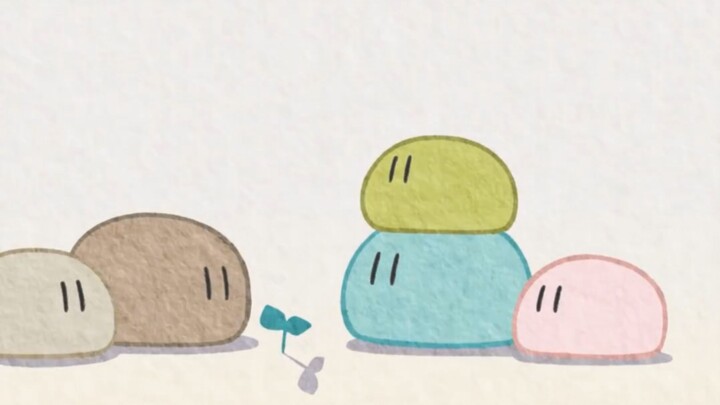 "Dango Daikazoku", dedicated for Kyoto Animation.