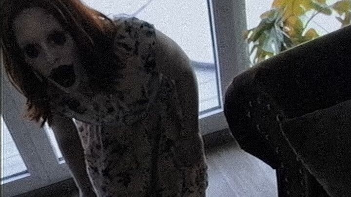 Who's hair is that?