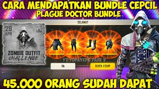 CARA DAPAT BUNDLE CEPCIL PLAGUE DOCTOR | CARA MAIN MODE INVASION FF - GARENA FREE FIRE MAX