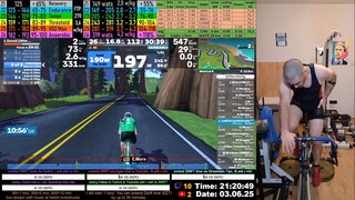 Zwift Cycling Workout 3.06.2025
