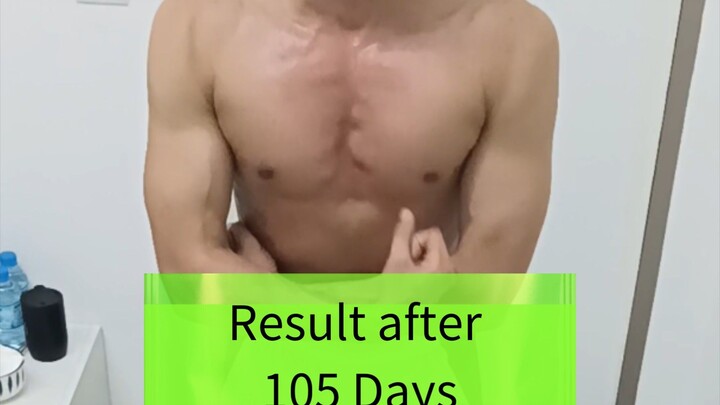 105 Days Home Workout Transformation 💪🔥 | No Gym, No Excuses 105天居家健身蜕变 💪🔥 | 不去健身房，坚持到底