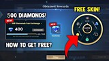 HOW TO CLAIM 500 DIAMONDS AND EXCHANGE PERMANENT SKIN! LEGIT! FREE! | MOBILE LEGENDS 2022