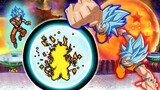【MUGEN】New version of "Super Saiyan Blue Goku" skill animation (with character download)